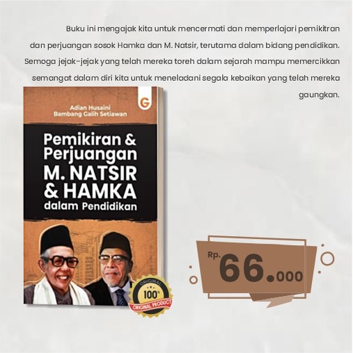 Pemikiran dan Perjuangan M. Natsir dan Hamka dalam Pendidikan