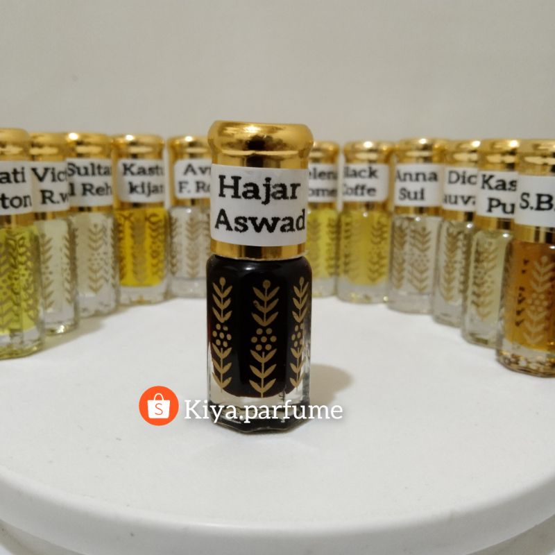 HAJAR ASWAD parfum/minyak wangi super non alkohol