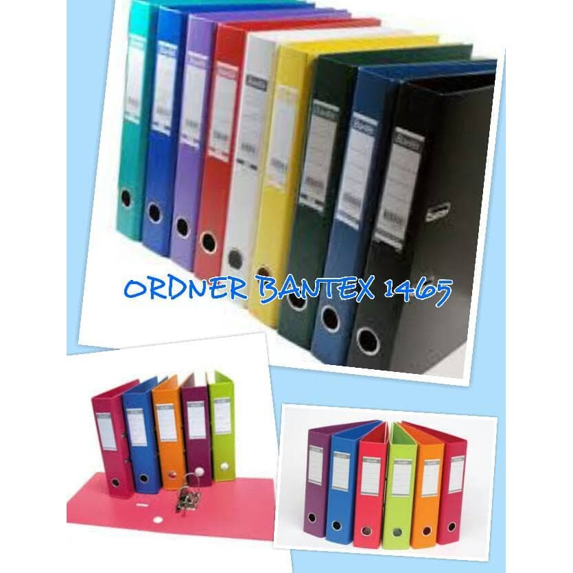 

Binder Polos - Binder Plastik - Binder Loose Leaf Ordner Bantex 1465 Folio Warna Warni Produk