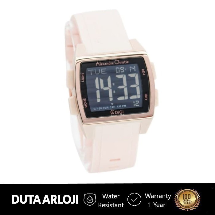 Alexandre Christie AC 9343 MH RRGBAPN Digital Men Rubber
