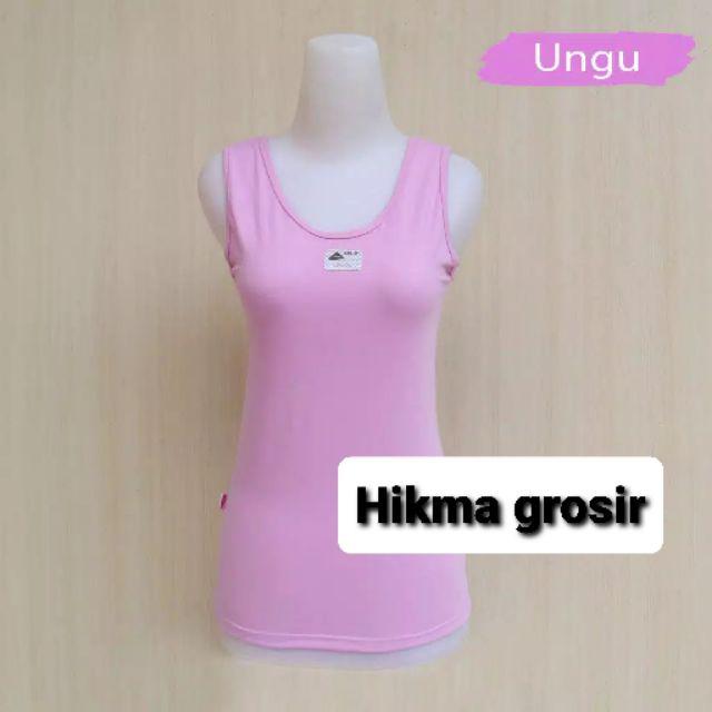 (Pilih warna)Tengtop Lutty tali besar.super soft-Ungu muda