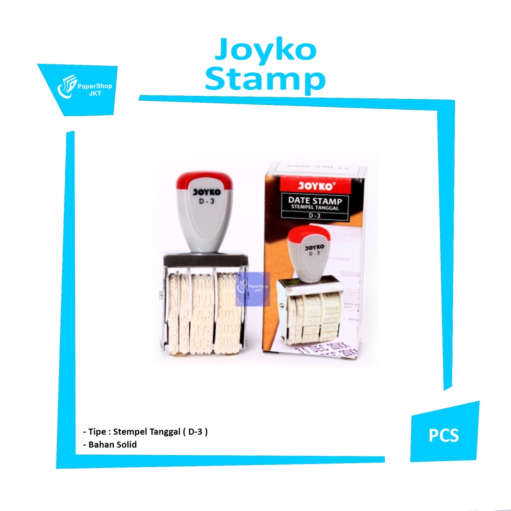 

JOYKO - Stempel Tanggal - Date Stamp D-3 - Pcs