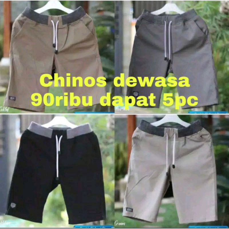 Grosir Celana chino pendek Pria|Kolor Pria Dewasa/Celana pendek chino termurah celana chinos pendek 