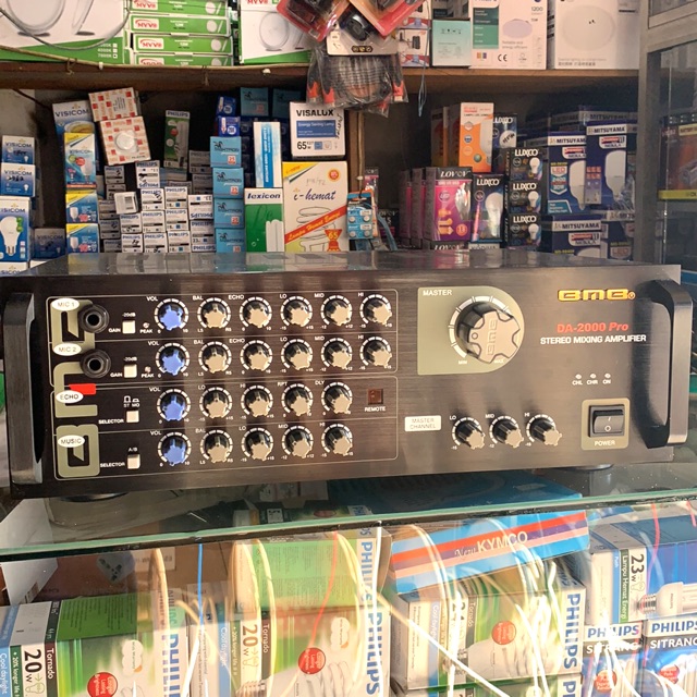 POWER Amplifier BMB DA 2000 Pro stereo mixing amplifier ampli BMB original audio