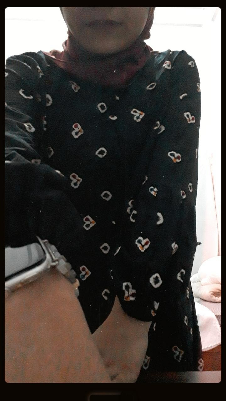 Tunic Batik - Aresha Hitam