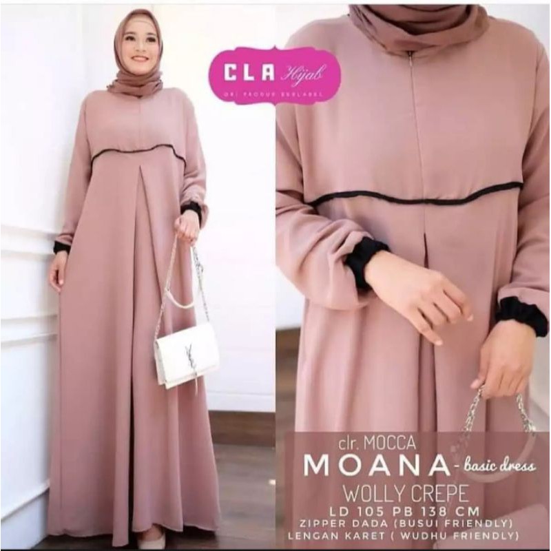 KF hijab//Moana basic dress//hijabdres