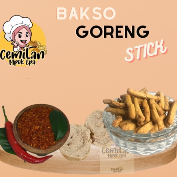

Cemilan Mpok Epa Basreng Stick Pedas Daun Jeruk Original Renyah Bakso Goreng Stik Pedes