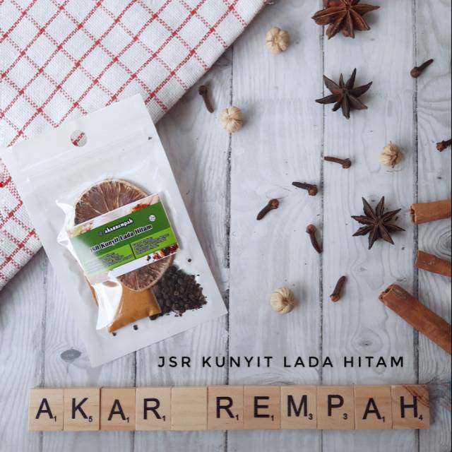 

JSR Kunyit Lada Hitam / Herbal HPV / isikeranjangmu akarrempah