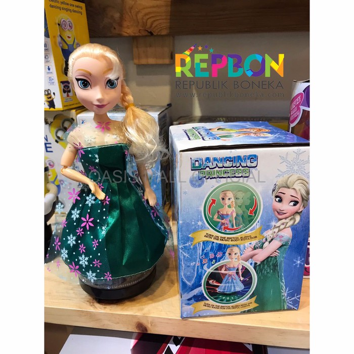 BONEKA RAJUT BONEKA JUMBO MAINAN FROZEN ELSA DANCING SINGING TARI NYA Limited