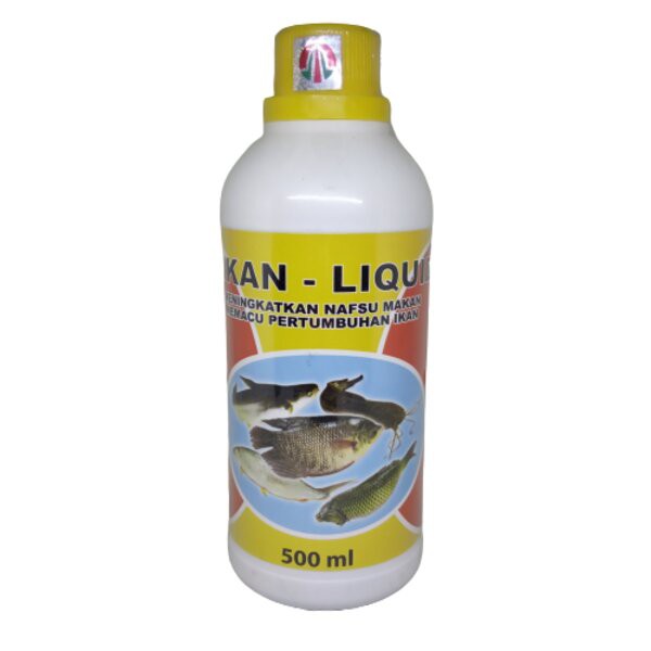 Vikan Liquid 500ml Obat Vitamin Meningkatkan Nafsu Makan Ikan 500 ml