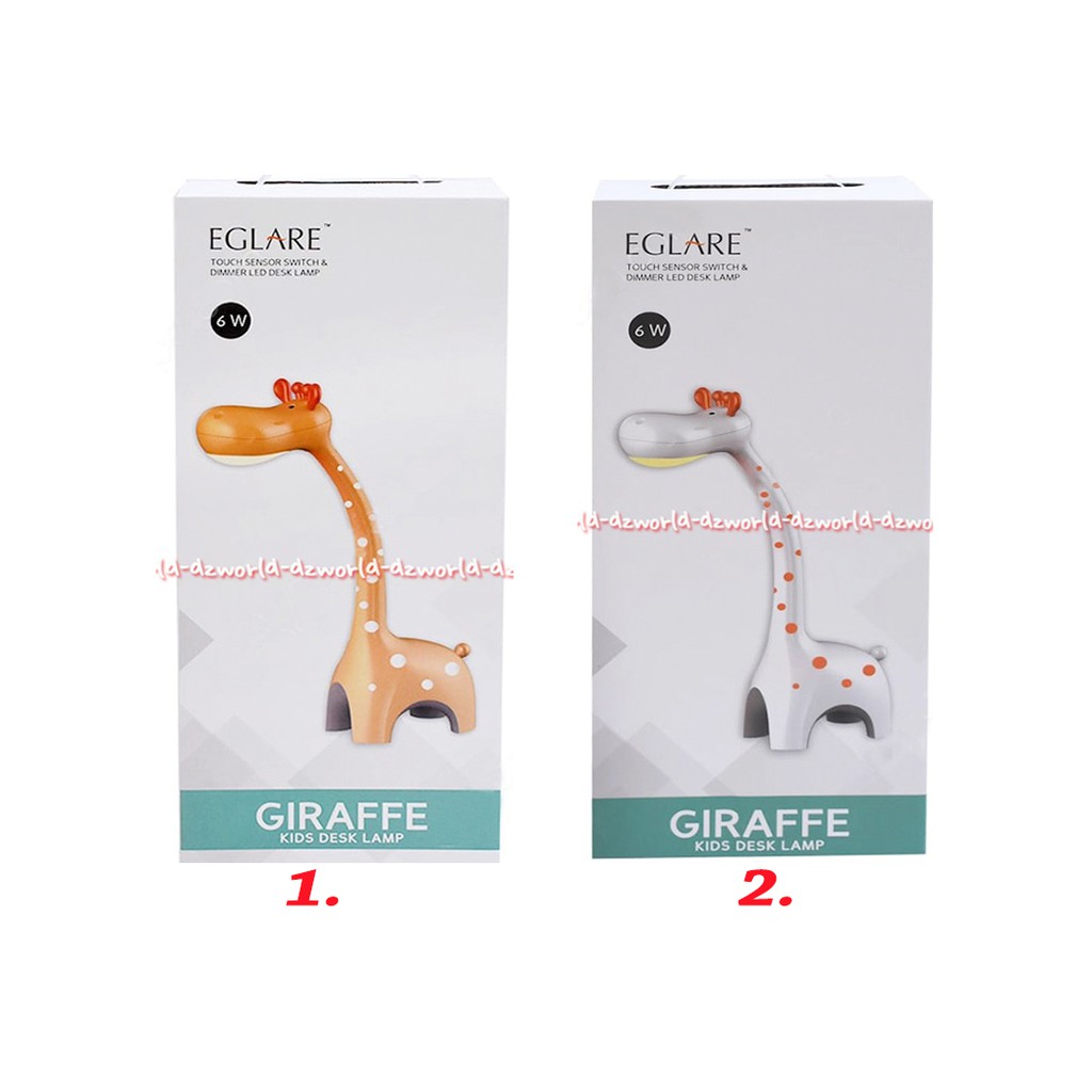 Eglare Giraffe Kids Desk Lamp Lampu Meja Jerapah Unik