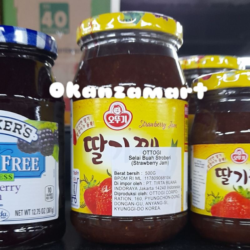 

Ottogi Strawberry Jam 500gr