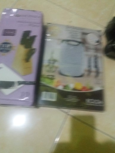 Vicenza Pisau Set - 10 Buah - Stainless Steel - Hitam