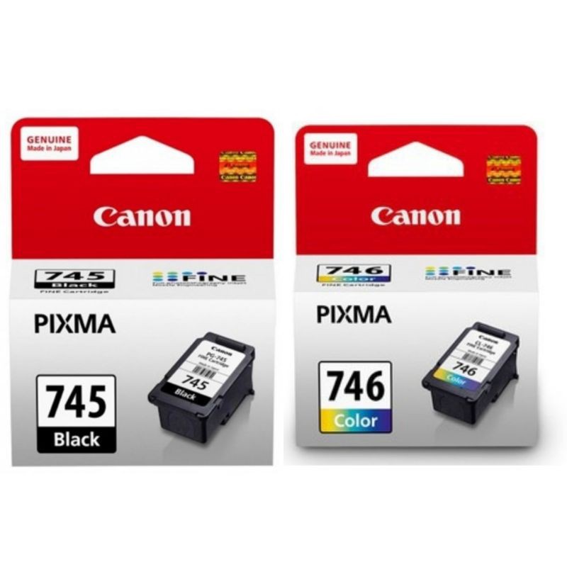 Canon cartridge PG 745 Black-746 color-catridge canon pg745/746