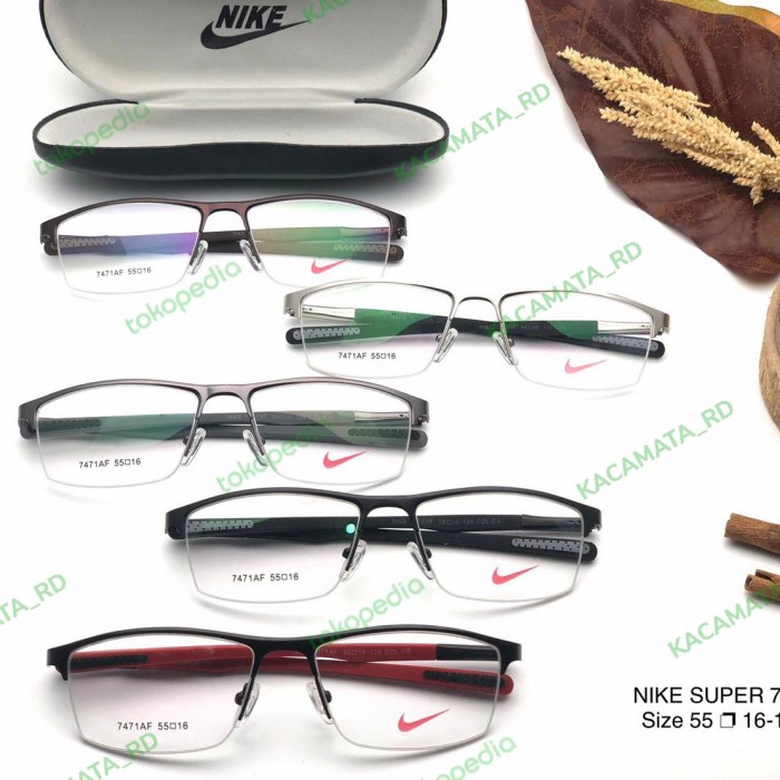 Kacamata Minus Pria - Kacamata Nike Pria Premium Gratis Lensa Photocromic Minus / Plus