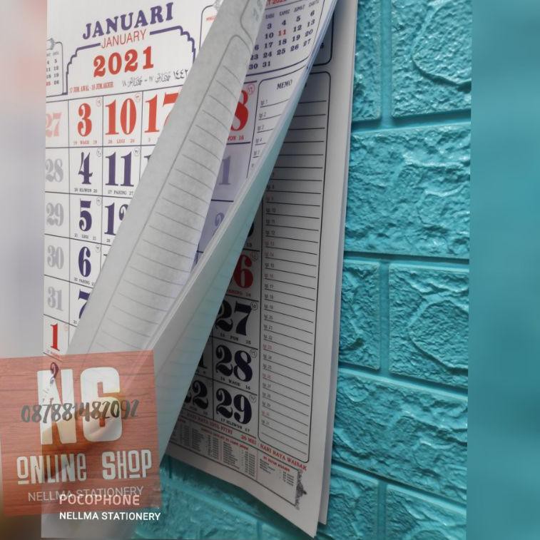 

[PREMIUM] Kalender Dinding Kerja Kecil 2021