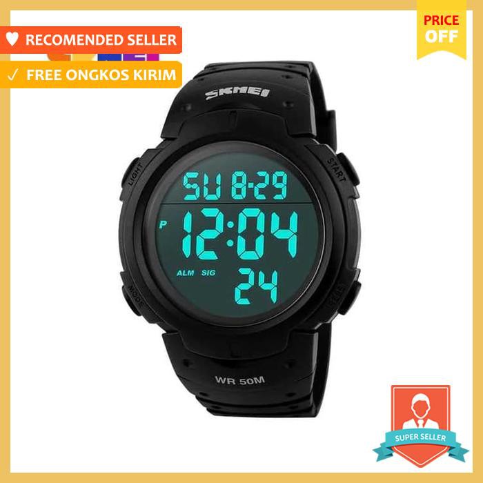 Skmei Jam Tangan Digital Pria Dg 1068 Biru
