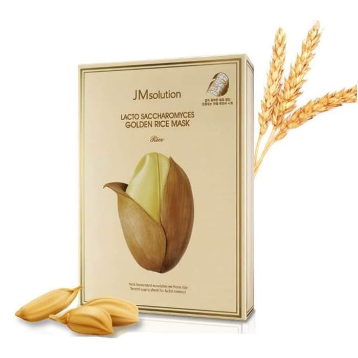 JM Solution Lacto Saccharomyces Golden Rice Mask