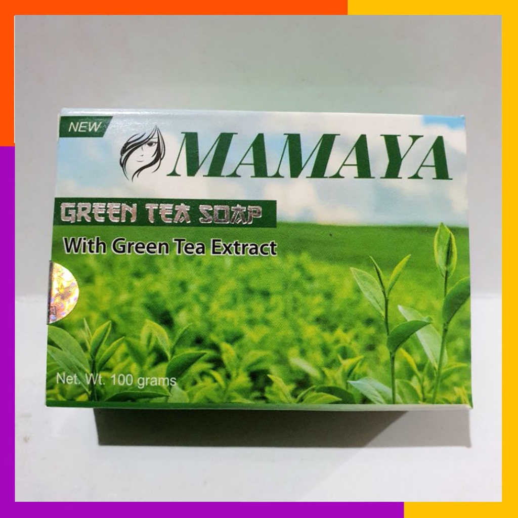 SABUN GREEN TEA MAMAYA 100gr BPOM