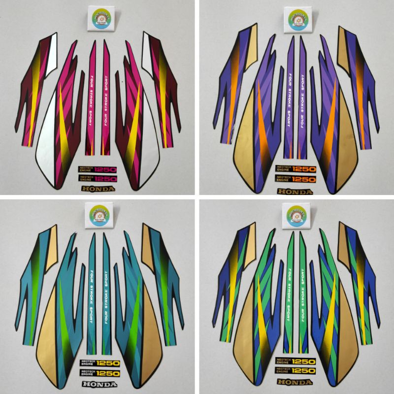 STRIPING HONDA GL MAX 1997 1998 GLMAX NEOTECH ENGINE 1250 TERLARIS TERBAIK