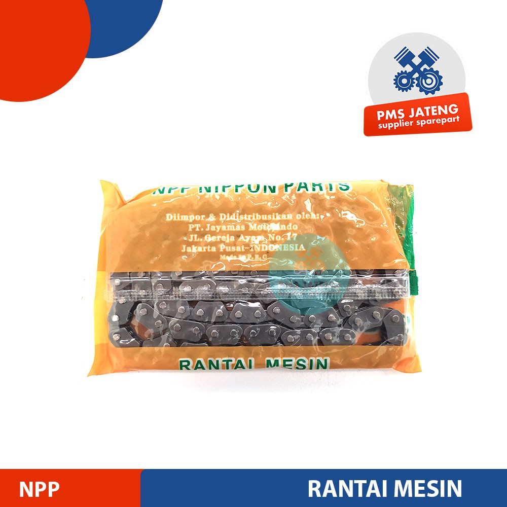 RANTAI KETENG RANTAI MESIN Karisma, Kirana, Supra X 125 NPP