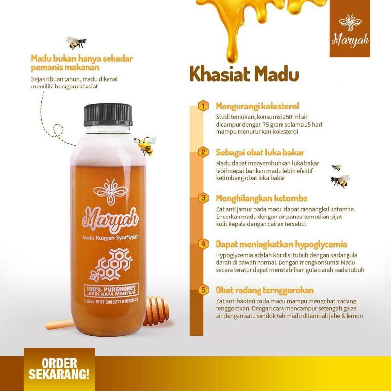 

Madu Asli Maryah