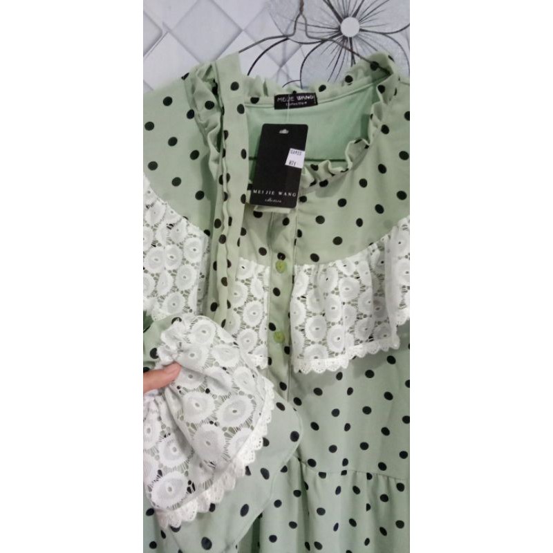 Gamis Meijiwang ceruty import//gamis wanita