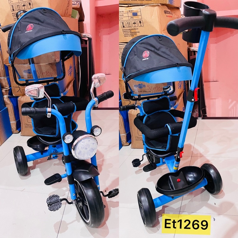 Sepeda Anak Roda Tiga DIJAMIN ORIGINAL  EXOTIC ET 1267 / ET1267/ ET1268 / ET2251 / AT7705 / AT7711 / AT 7713 / GYRO 101C / ET 1265 ET 1269