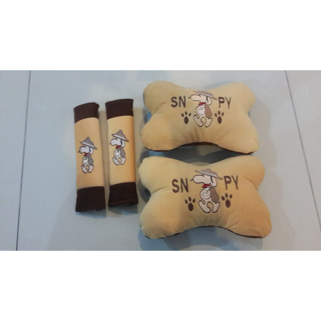 Bantal Mobil 2 in 1 Exclusive Snoopy