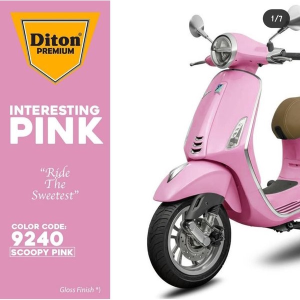 DITON PREMIUM / SCOOPY PINK 9240 / CAT SEMPROT