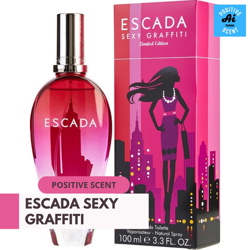 Parfume Escada Sexy Grafity Eskada Seksi Grafiti parfum wanita Original parfum remaja perempuan esca