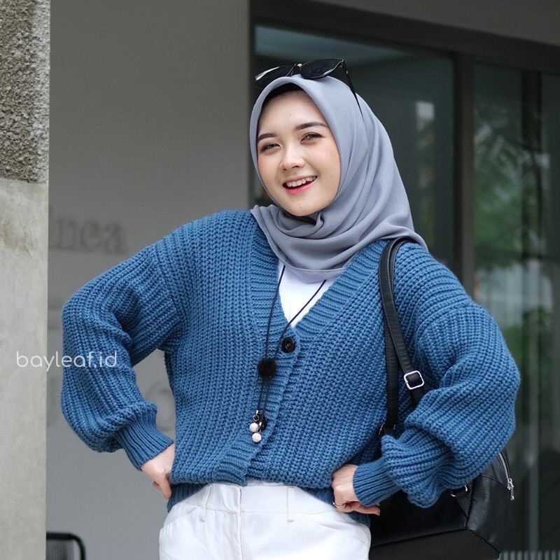 ELLENA BASIC OUTWEAR (7 GET) / MIDI KARDIGAN /RAJUT PREMIUM / BASIC outer