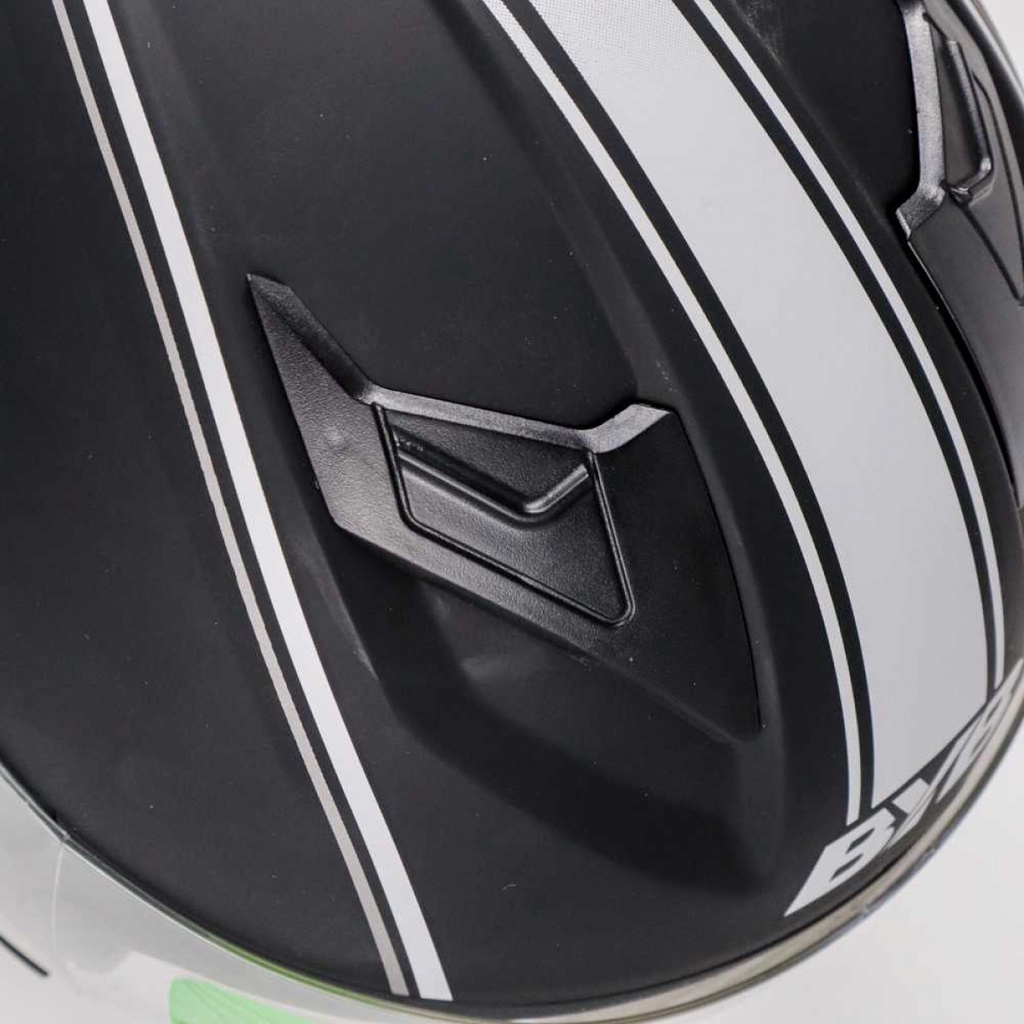 Helm Half Face Double Visor XL - BYB-730