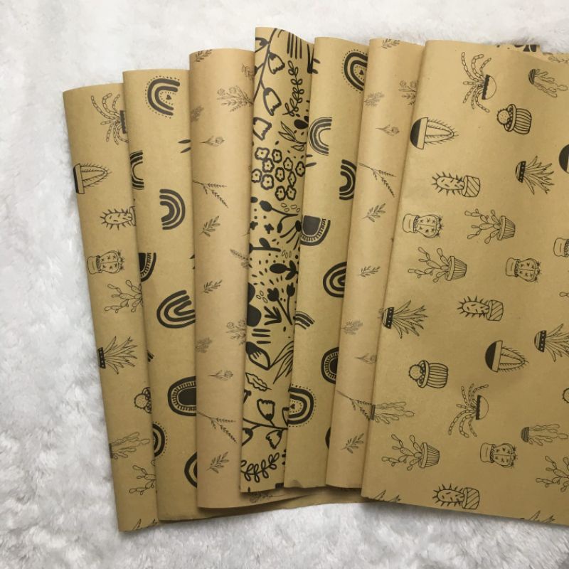 

[ GDR ] Kertas Kado Motif Random by GDR