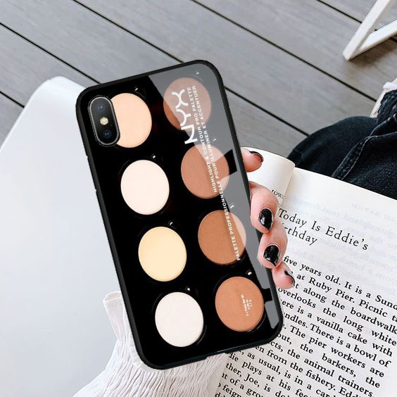 [K07]Soft Case Glass  Make Up For Oppo/Vivo/Xiaomi/Samsung/Iphone/Realme