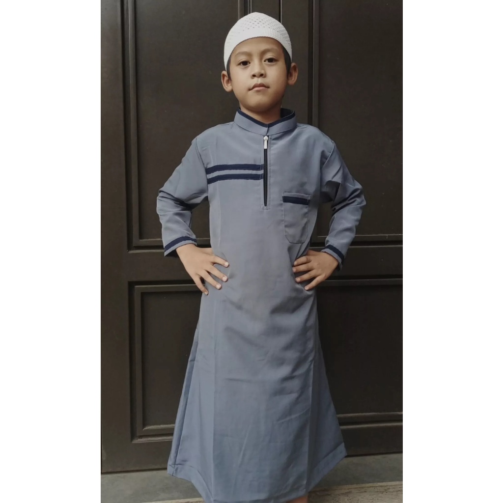 Jubah Gamis Anak Laki Laki Terlaris 2021 Jubah Raheesh Gamis Anak Cowok Kekinian 2021 Modern Jubah G