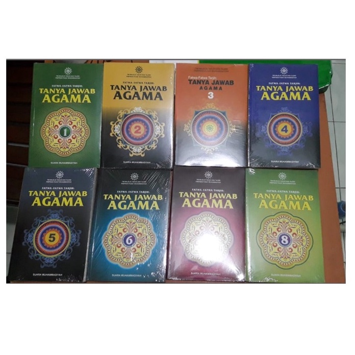 Tanya Jawab Agama / Tanya Jawab Agama Jilid 1 - 8 / Buku Original Muhammadiyah