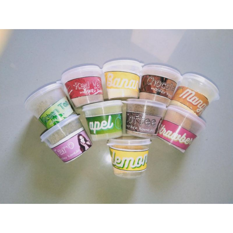 SALE (Maskom viral  random) masker komedo viral cup