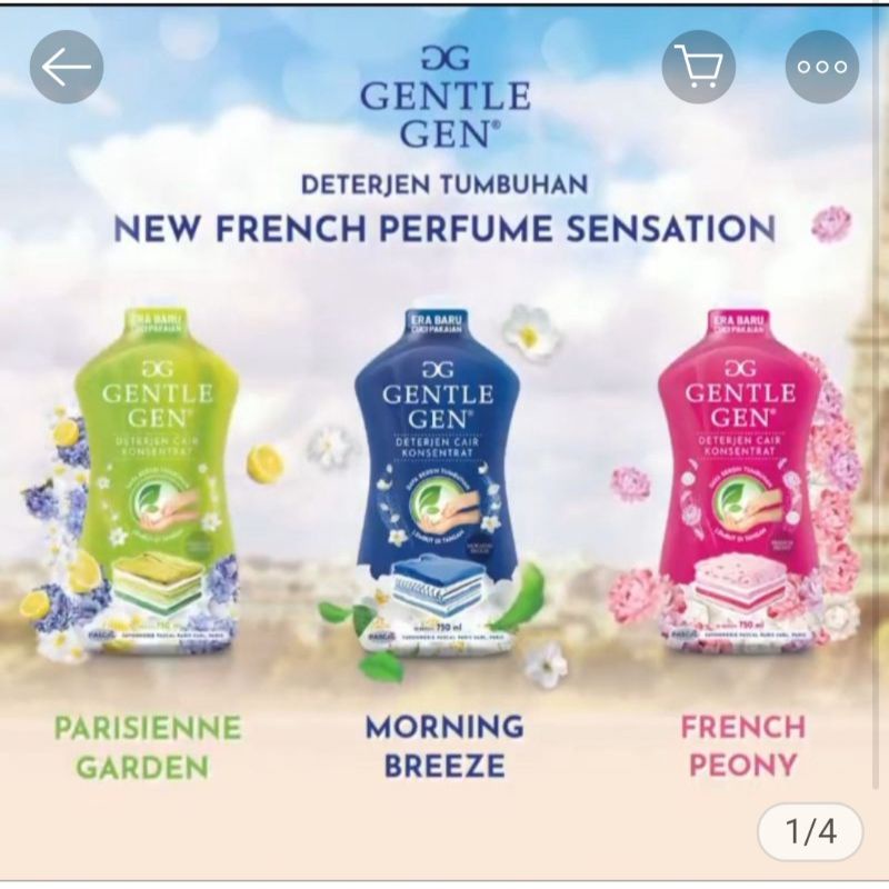 Gentle Gen Deterjen 750 ml