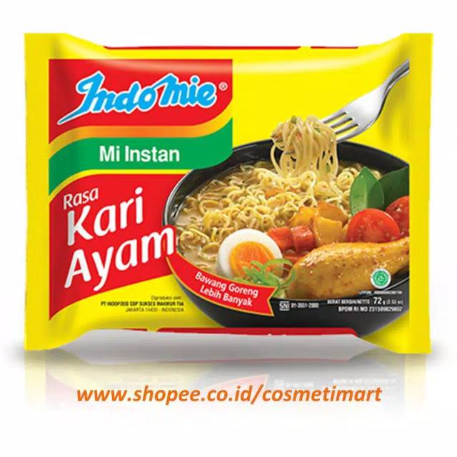 

Indomie Mie instan varian rasa