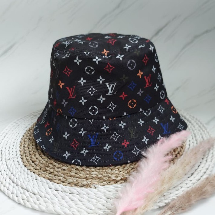 Topi Fashion Fedora Motif christian Dior