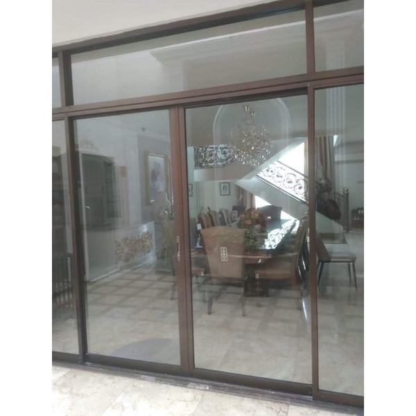 service kusen pintu sliding alumunium peluru jakarta barat