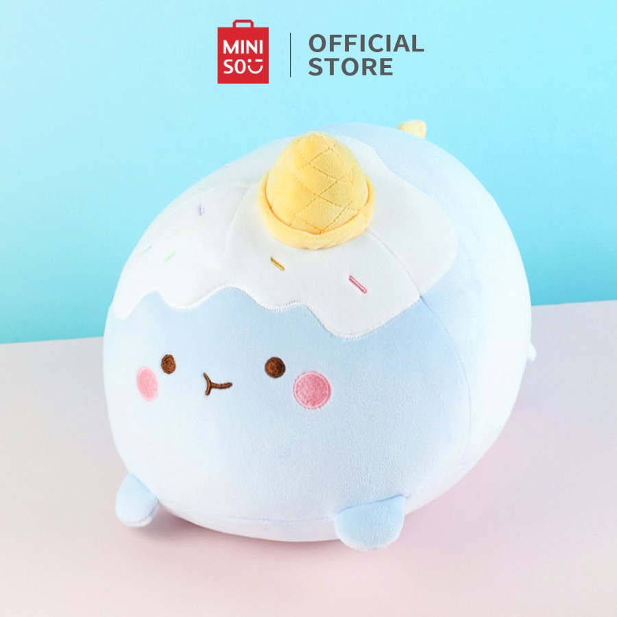 MINISO Boneka Mainan Mewah Bantal Guling Lucu Lembut Plush Mainan Bayi - Hijau