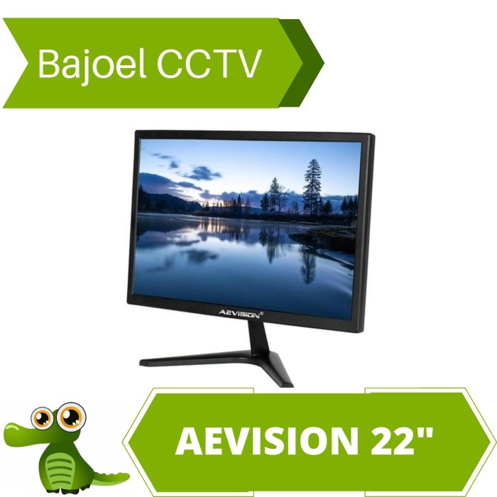 jual MONITOR AEVISION 22 INCH 22" MONITOR CCTV & PC