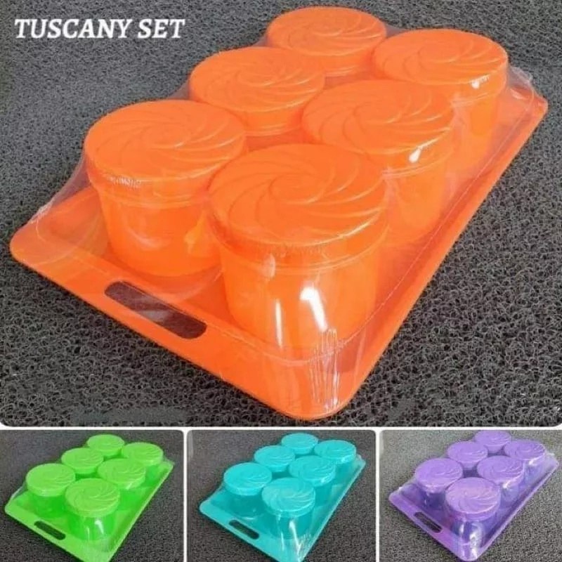 TOPLES TUSCANY SMALL 6 PCS + NAMPAN