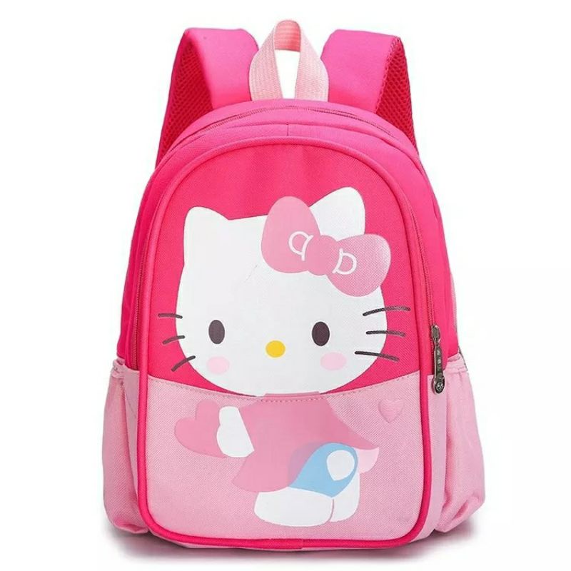 Rairaka.id / Hello Kitty - Tas Anak Perempuan Tas Ransel Anak Sekolah sd tk Perempuan New Baru Tas Anak terlaris