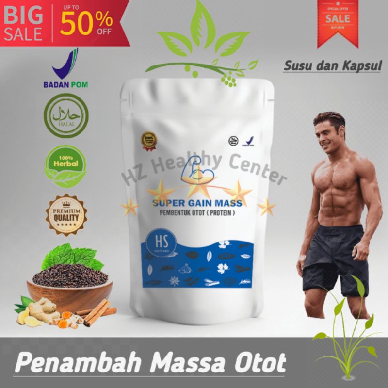 [COD]Susu Penambah Massa Otot Pria Wanita - Susu Pembentuk Massa Otot - Susu Pembesar Massa Otot - S