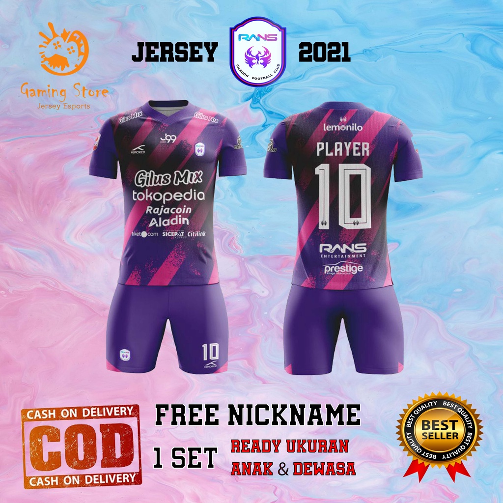 Jersey Kaos Baju RANS CILEGON FC 2021 TERBARU