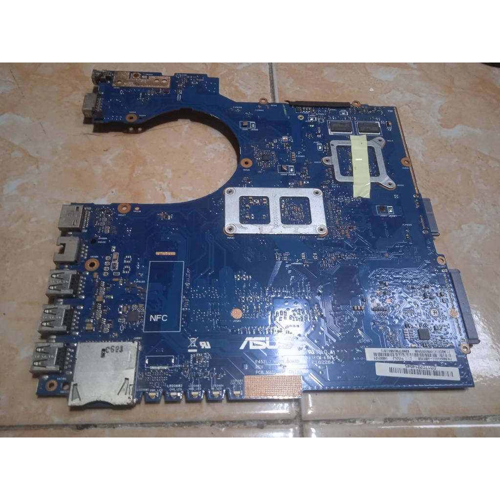 Motherboard Asus P452LJ i3-5010 CPU GT920M 2GB REV 2.1