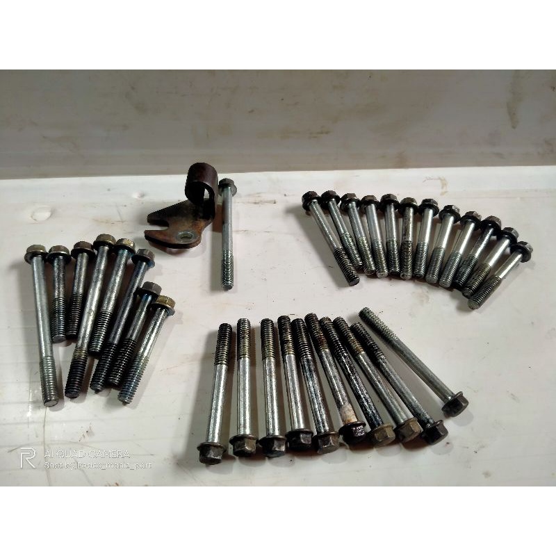 buat set blok mesin Megapro tiger